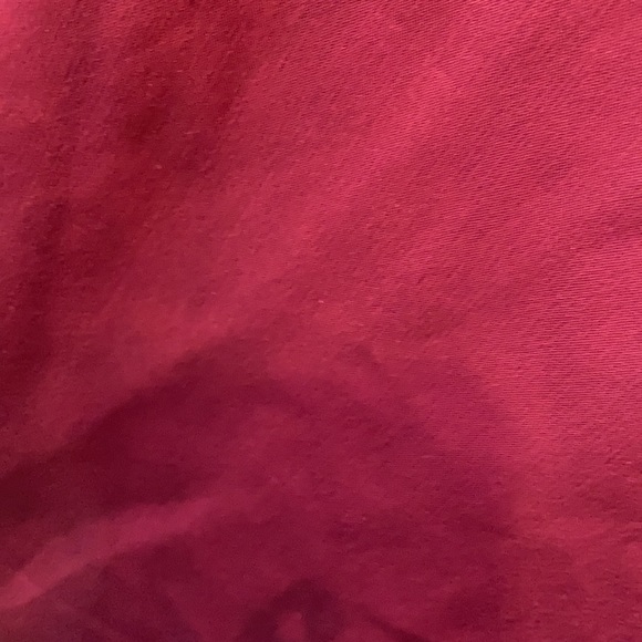 Beaded burgundy chiffon type blouse - Picture 8 of 10